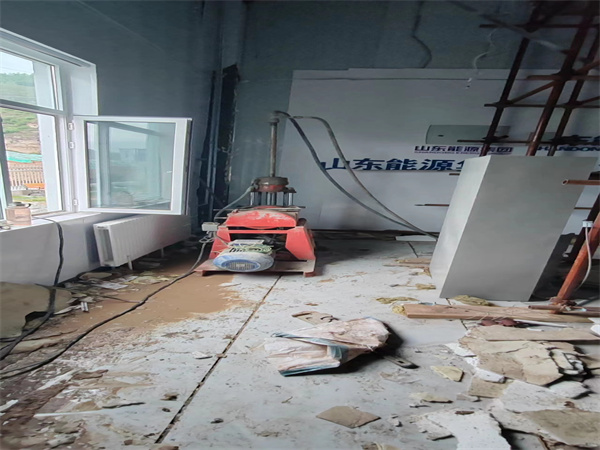 代县地基基础下沉墙体裂缝加固注浆顶升施工